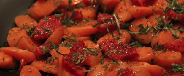 Carrot and Blood Orange Salad