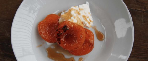 Grilled Apricots