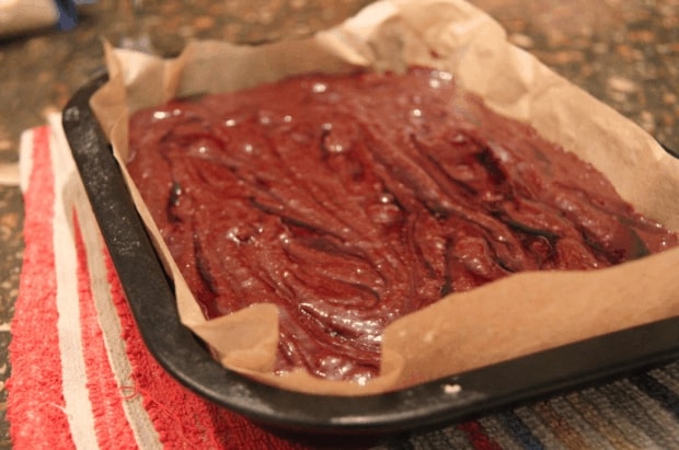 Pomegranate Chocolate Brownies-Ripple