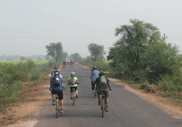 Cycling across Rajasthan with Action Against Hunger-1