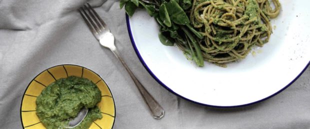 Watercress-pasta-pesto