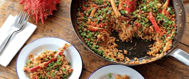 Spider Crab Paella