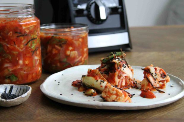 Cauliflower Leaf and Floret Kimchi