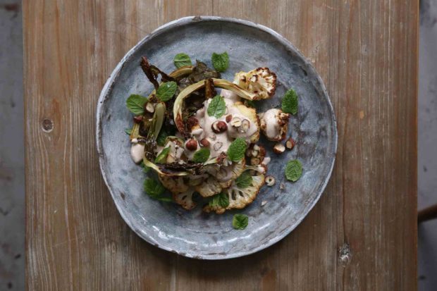 Roast cauliflower steaks