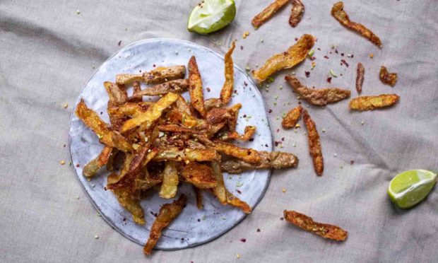 Waste Not Potato Peelings